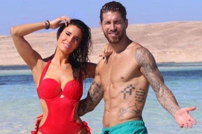 Pilar Rubio y Sergio Ramos.