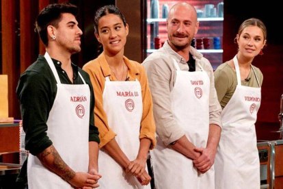 Los cuatro finalistas de Masterchef