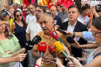 El secretario general de UGT, Pepe Álvarez.