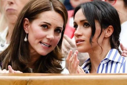 Kate Middleton y Meghan Markle.