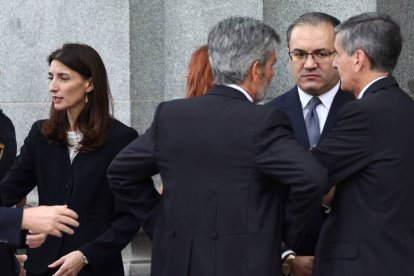 Carlos Lesmes, el pasado miércoles en la apertura solemne del Año Judicial.