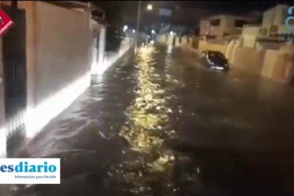 Inundaciones en Alicante.