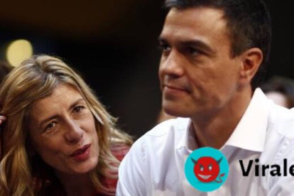 Begoña Gómez y Pedro Sánchez