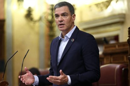 El presidente del Gobierno, Pedro Sánchez.