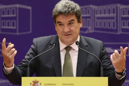 El ministro de Inclusión, Seguridad Social y Migraciones, José Luis Escrivá.