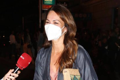 Fabiola Martínez se muestra muy conciliadora pero muy rotunda al mismo tiempo.