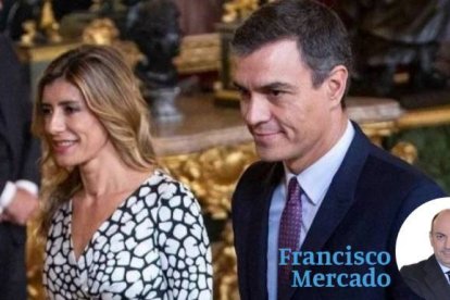 Pedro Sánchez y Begoña Gómez.