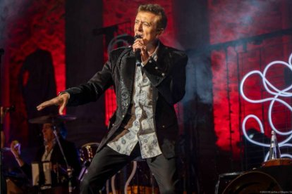 Manolo García, en un concierto reciente.