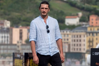 Yon González, en el Festival de Cine de San Sebastián del pasado año.