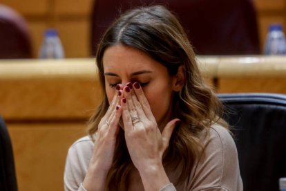 Irene Montero en el Senado