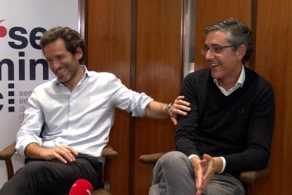 Borja Sémper y Eduardo Madina, en una fotografía reciente.