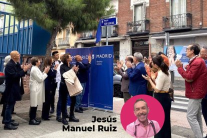 La inauguración del Pasaje Tony Leblanc contó con llamativas ausencias.