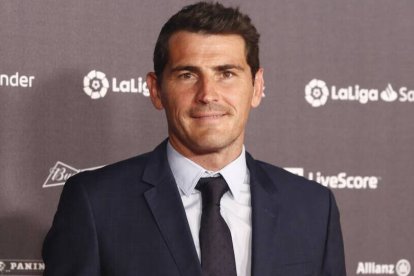 Iker Casillas, más relajado ante la prensa que otras veces.