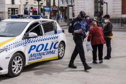 Un agente de la Policía Municipal.