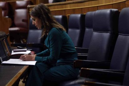 La ministra de Igualdad, Irene Montero