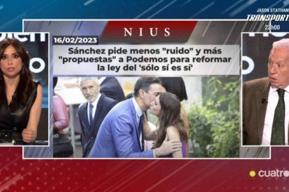 Marta Flich y Margallo en el programa "Todo es Mentira"