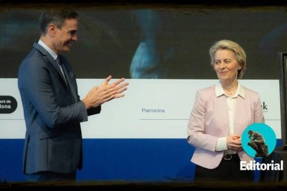 Pedro Sánchez y Ursula Von der Leyen