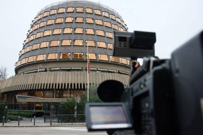 Edificio que alberga en Madrid la sede del TC.