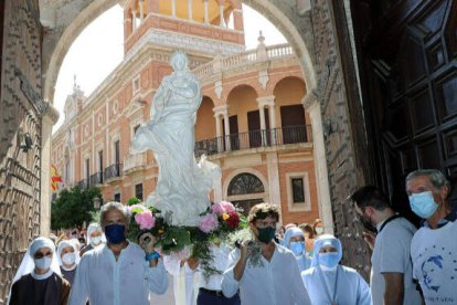 Virgen de Éfeso en su paso por Valencia