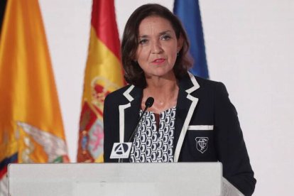 La ministra de Industria, Comercio y Turismo de España, Reyes Maroto