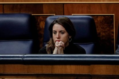 La ministra de Igualdad, Irene Montero