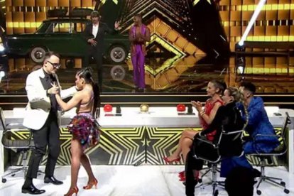 El jurado de "Got Talent: All Stars" durante la final