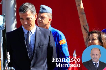 Pedro Sánchez y Margarita Robles.