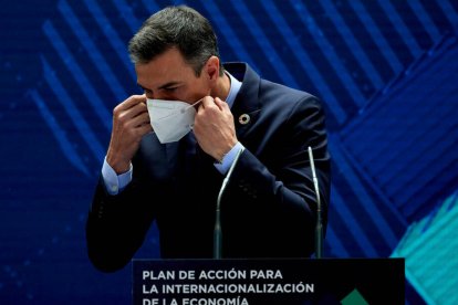 El presidente del Gobierno, Pedro Sánchez