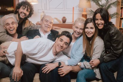 Los protagonistas de "Los Serrano"