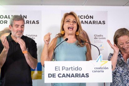 La nueva diputada de Coalición Canaria, Cristina Valido.