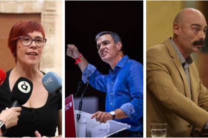 Àgueda Micó, Pedro Sánchez, Txema Guijarro