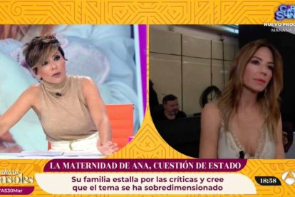 Tamara Gorro en el programa de Sonsoles Ónega