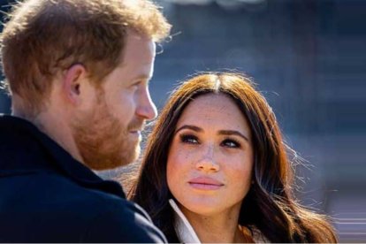 Meghan Markle y el príncipe Harry