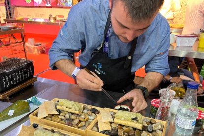 El plato ganador: Tartar de alcachofa confitada sobre tuétano a la brasa