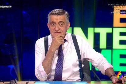 El presentador de 'El Intermedio', el gran Wyoming.