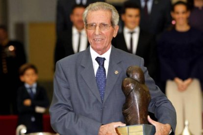 Federico Martín Bahamontes durante una gala de premios (Foto: MARCA)