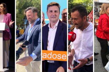 Candidatos a la alcaldía de Elche que ya cuenta con representación en el Ayuntamiento.