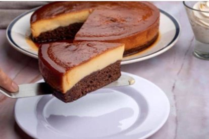 Chocoflan o pastel imposible