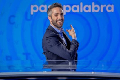 Roberto Leal, en el plató de "Pasapalabra", en una imagen de archivo.