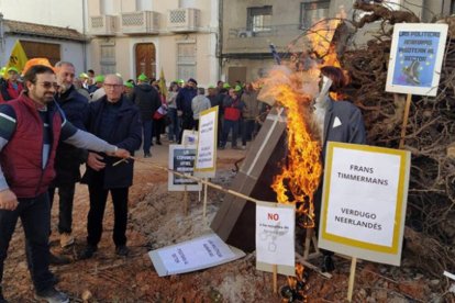 Protesta de agricultores valencianos