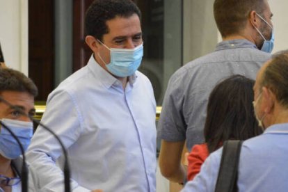 Toni Francés, portavoz del PSPV en la Diputación de Alicante