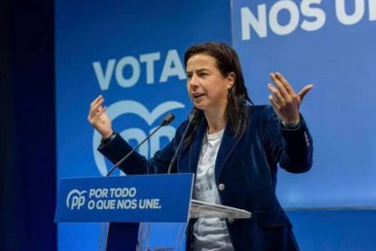 La diputada del PP, Ana Vázquez