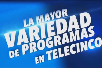 Vídeo promocional de las novedades de programas de Telecinco.