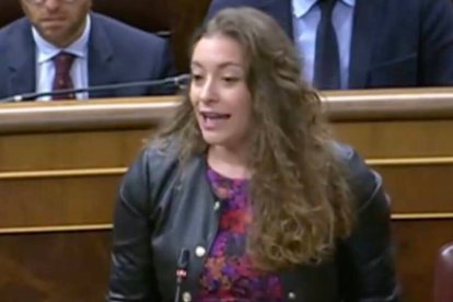 Ester Muñoz en el Congreso