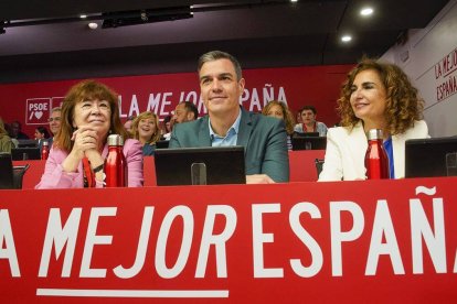 Sánchez, en el Comité Federal del PSOE.