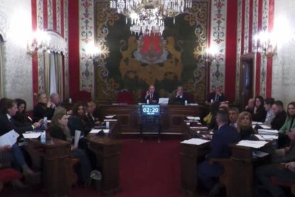 Pleno del Ayuntamiento de Alicante