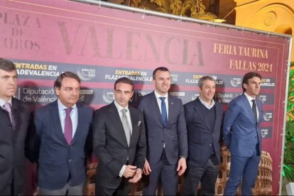 Presentación de la Feria Taurina de Fallas y Octubre.