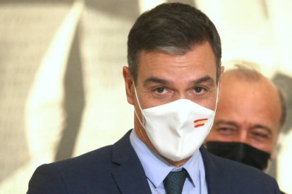 El presidente del Gobierno, Pedro Sánchez