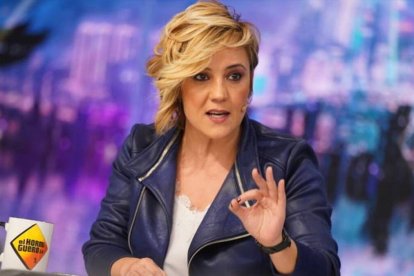 La presentadora de 'Más vale tarde' y colaboradora de 'El Hormiguero', Cristina Pardo.