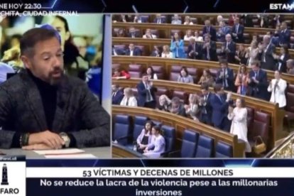 Juanma Badenas (Vox) en El Faro de La 8 Mediterráneo.